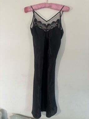 Vintage Gold Label Victoria Secret Midi Slip Dress